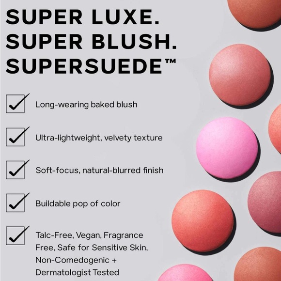 Saie - SuperSuede Talc-Free Powder Blush (Mia - soft rose) - Picture 6 of 6